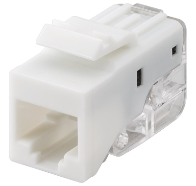 Modular-runkoliitin paneeliin 8/8-napainen (RJ45/Cat5e) UTP