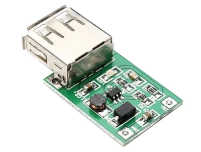 Teholähdekortti 5Vdc 600mA USB