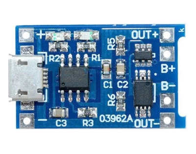 Latauspiiri Li-Ion 3,6Vdc 1A micro-USB