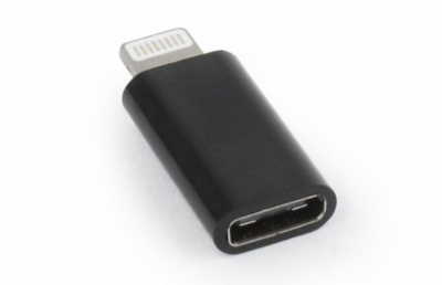 Liitinadapteri USB-C -liitin naaras/Lightning-uros