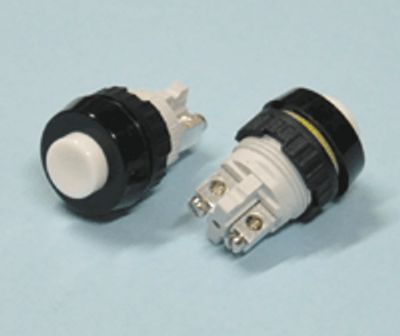 Painike sulkeutuva 1xOFF-(ON) 0,7A 250Vac valkoinen