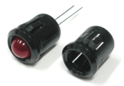 Asennuskaulus 10mm valodiodille, muovi