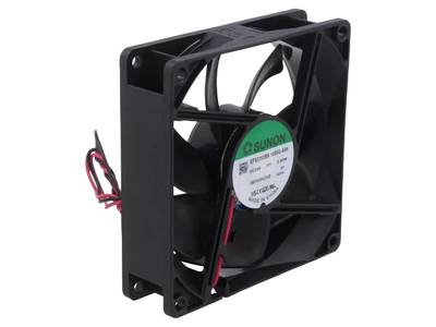 DC-laitetuuletin 92x92x25mm 24Vdc