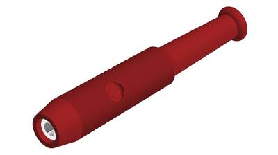 Banaanijatkopistoke 2mm, punainen