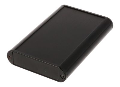Alumiinikotelo IP54 100x72x19mm musta