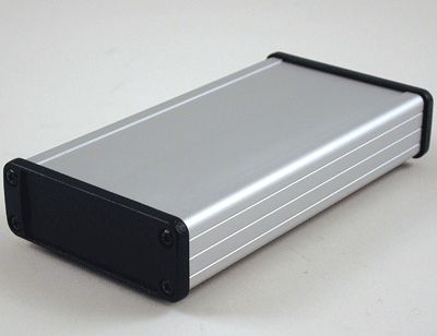 Alumiinikotelo IP65 171,2x87x31,5mm harmaa