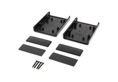 Muovikotelo 92,2x66,2x28mm musta