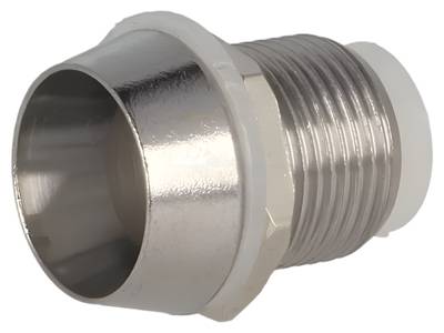 Asennuskaluste 10mm LEDille metalli/kromi