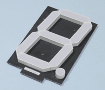 7-segmenttinäyttö 150mm CC punainen *