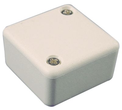 Muovikotelo 35x35x20mm harmaa