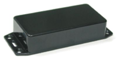 Muovikotelo kiinnityskulmilla 100x50x25mm musta