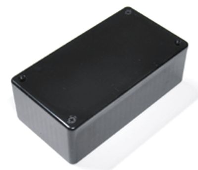 Muovikotelo 120x65x40mm musta