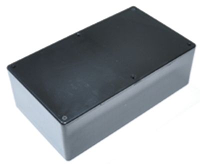 Muovikotelo 191x110x61mm musta