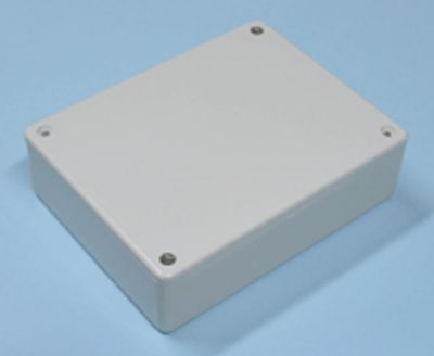 Muovikotelo 121x94x34mm harmaa