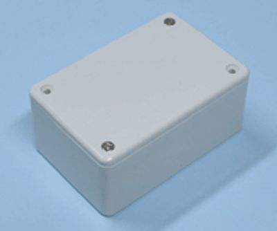 Muovikotelo 85x56x39mm harmaa