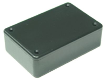 Muovikotelo 85x56x25mm musta