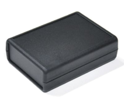 Muovikotelo 92,2x66,2x28mm musta