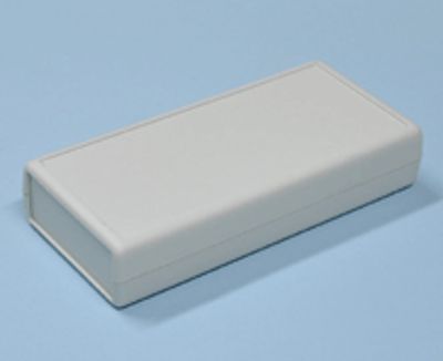 Muovikotelo 140,2x66,2x28mm harmaa