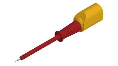 Mittauspuikko 4mm banaaniliittimelle, punainen