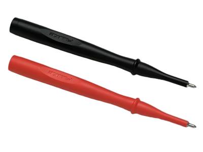 Mittauspuikkopari 4mm turvabanaaniliittimille, punainen/musta
