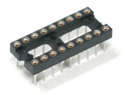 IC-holkkikanta kullattu 18-napainen