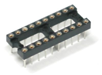 IC-holkkikanta kullattu 20-napainen