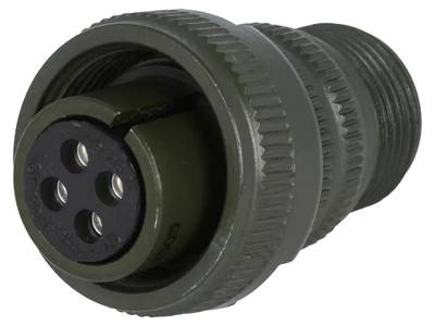 MS-pistoke 4-napainen naaras (MIL-C-5015)