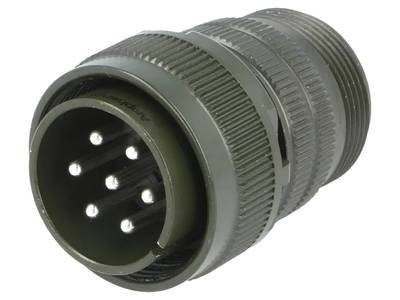MS-pistoke 7-napainen uros (MIL-C-5015) MS-pistoke 7-napainen uros (MIL-C-5015)
