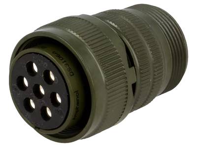 MS-pistoke 7-napainen naaras (MIL-C-5015) MS-pistoke 7-napainen naaras (MIL-C-5015)