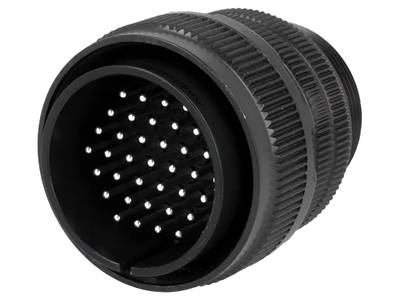MS-pistoke 37-napainen uros (MIL-C-5015)