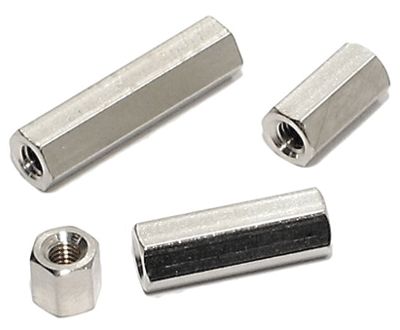 Korotutappi metalli M3 naaras/naaras 6mm