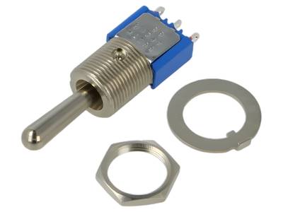 Vipukytkin 3A 250Vac 1x(ON)-OFF-(ON)