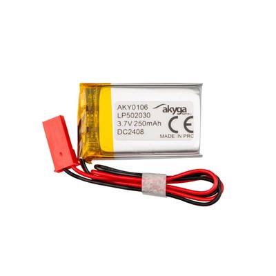 Li-Po-akku 3,7V 250mAh Li-Po-akku 3,7V 250mAh