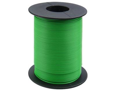 Kytkentälanka 0,5mm vihreä 100m/rll
