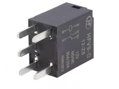 Autorele 1 vaihtokosketin 12Vdc 20A Autorele 1 vaihtokosketin 12Vdc 20A
