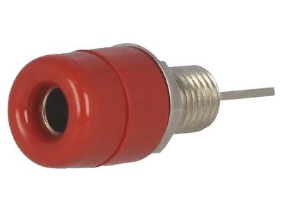 Banaanihylsy 4mm punainen (IBU 5568 NI / RT)