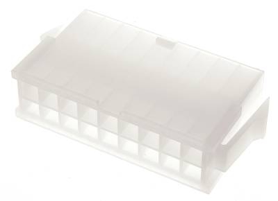Liitinrunko Mini-Fit uroskoskettimille 18-nap.