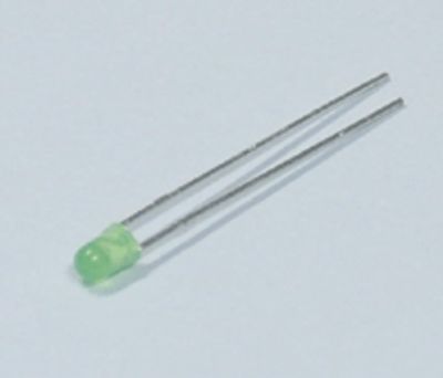 LED 3mm 12Vdc 8-20mcd vihreä (L-934GD-12V)