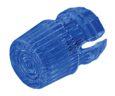 LED-linssikaluste pyöreä/korkea 3mm valodiodille sininen