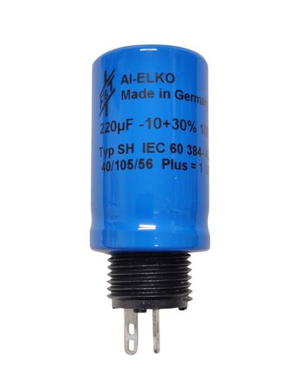 Elektrolyyttikondensaattori 220uF 100V