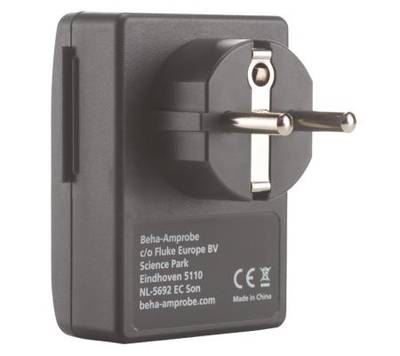 Mittausadapteri schukopistorasiaan