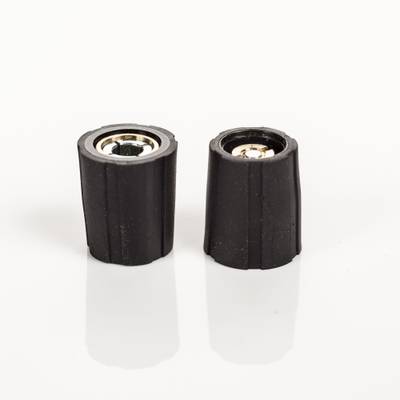 Laitenuppi, nylon 3mm/10mm musta