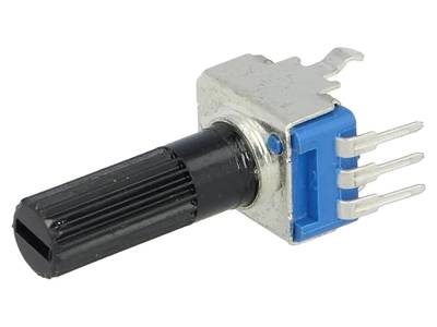 Hiilipotentiometri piirilevylle 6mm