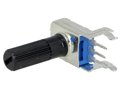 Hiilipotentiometri piirilevylle 6mm