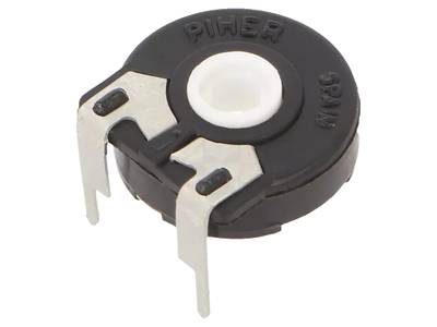 Hiilitrimmeripotentiometri vaakamalli 10x15mm (0,25W) Hiilitrimmeripotentiometri vaakamalli 10x15mm (0,25W)