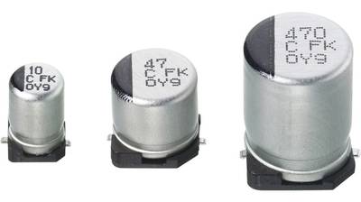 Elektrolyyttikondensaattori SMD