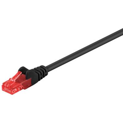 Cat6-liitäntäkaapeli suojaamaton (UTP) musta