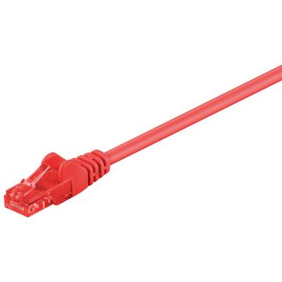 Cat6-liitäntäkaapeli suojaamaton (UTP) punainen