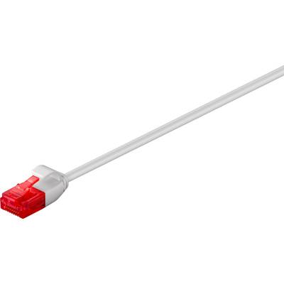 Cat6-liitäntäkaapeli ohut suojaamaton U/UTP harmaa