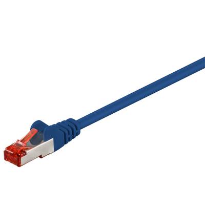 Cat6-liitäntäkaapeli suojattu (S/FTP) sininen
